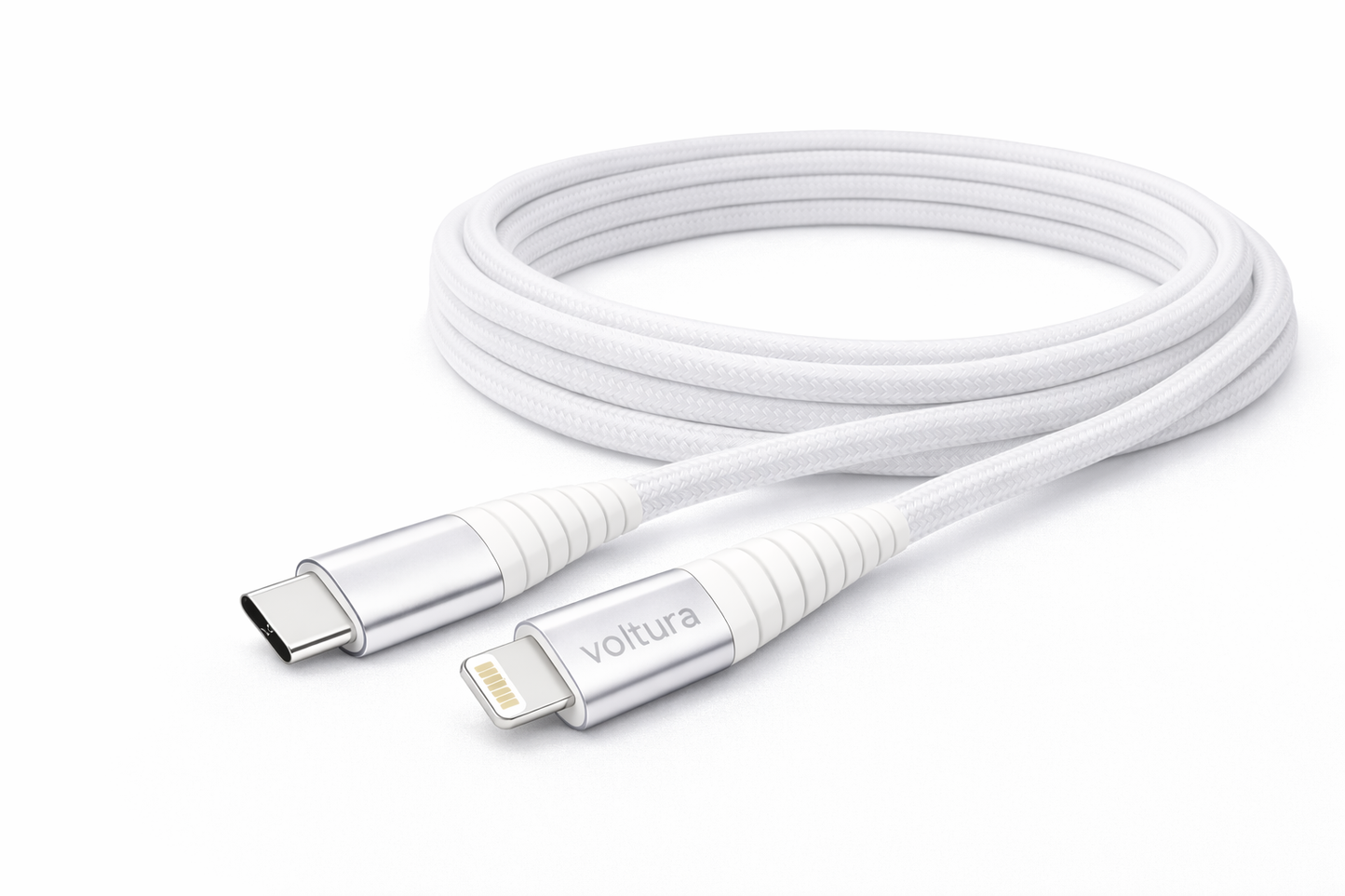 Flettet Voltura Braided Core-kabel med aluminiumsplugger