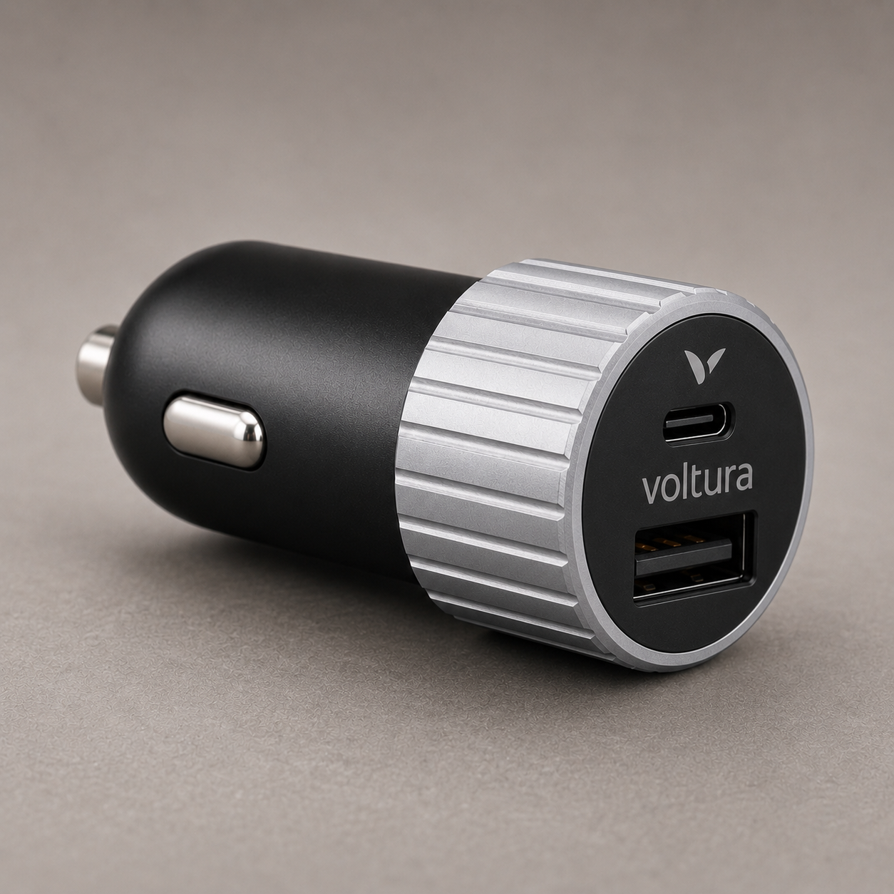 Voltura 72W billader med USB-C-port over USB-A-port