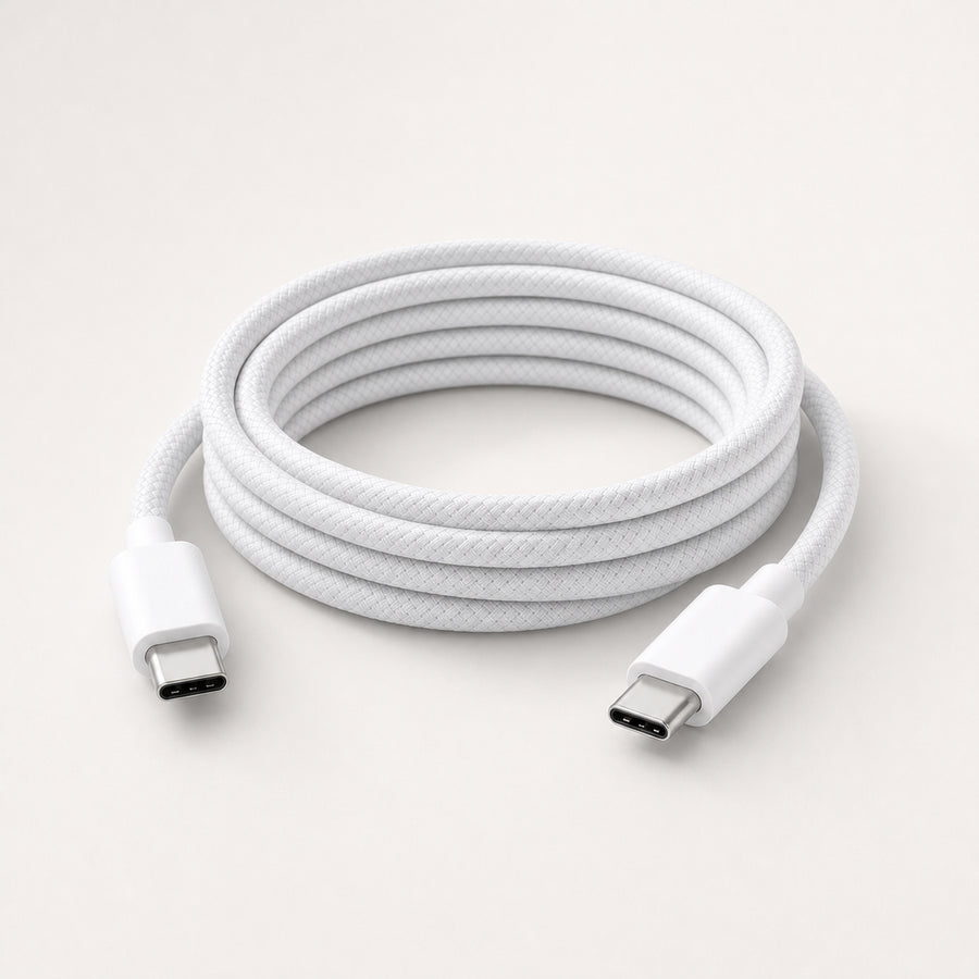 Voltura Braided Core flettet USB-C til USB-C-kabel på 2 meter